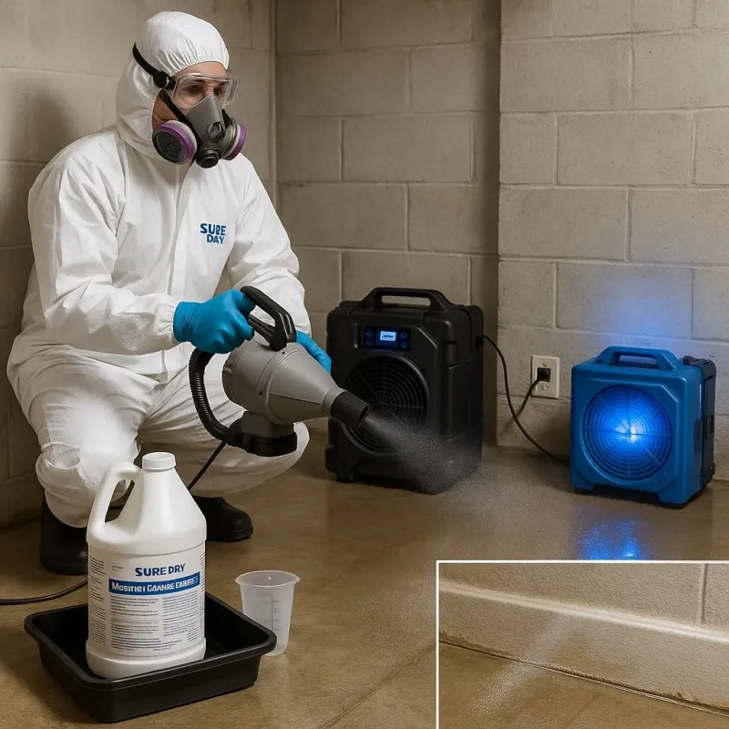 Sanitization and Odor Removal process in Canandaigua, NY