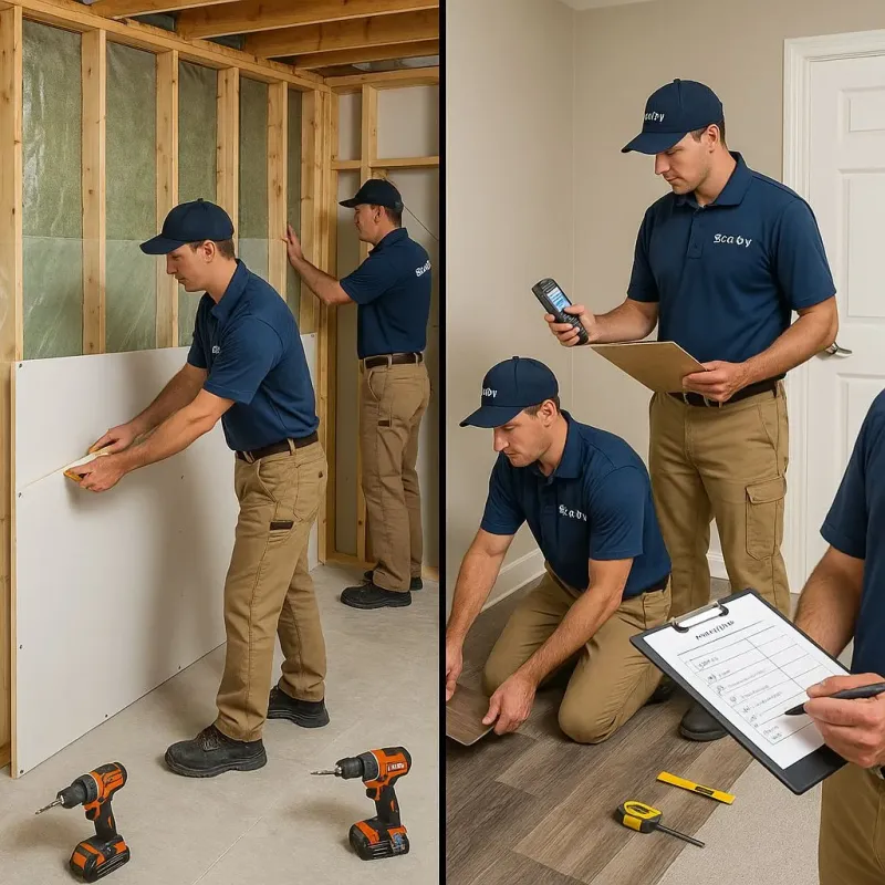 Repairs and Reconstruction process in Canandaigua, NY